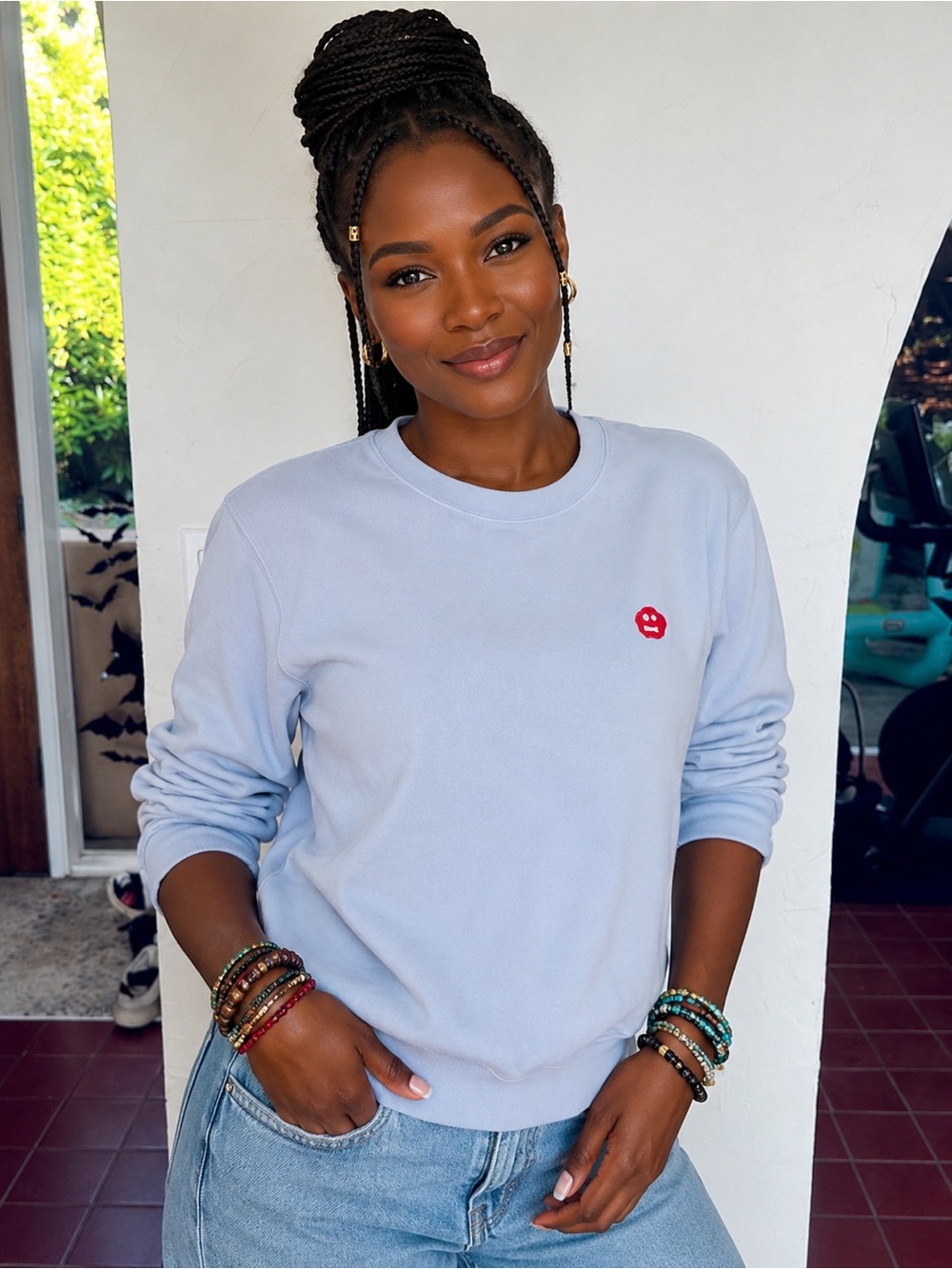 AUTHENTIC Aspesi baby blue sweatshirt
